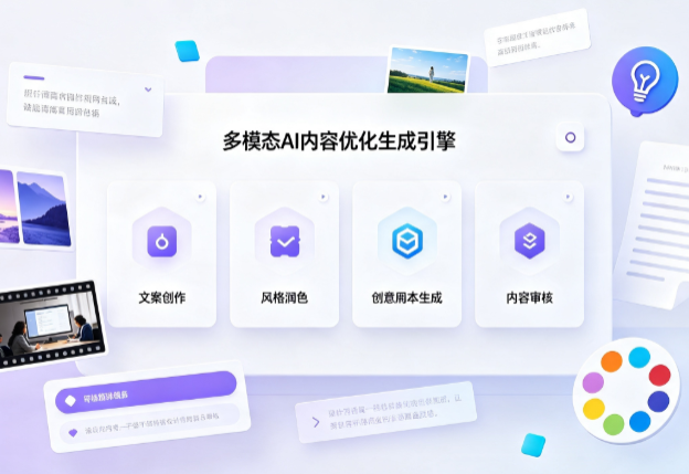 路桥区AI智能内容优化创新 多模态生成技术丰富数字内容创作生态