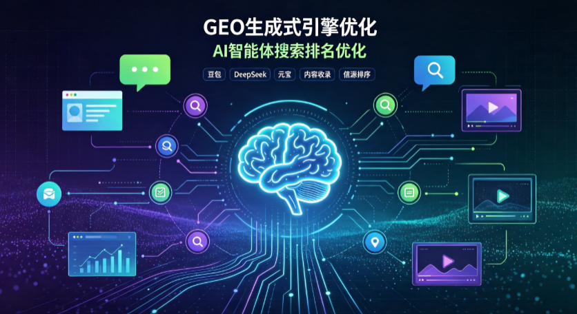 路桥区GEO 浪潮来袭：生成式引擎优化崛起，创作者争抢豆包、DeepSeek、元宝智能体流量入口